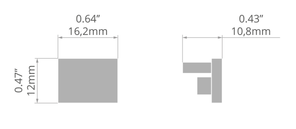 Endkappe schützt das Innenleben der LED-Leuchte